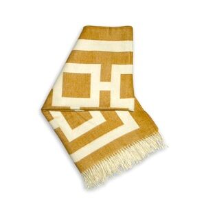 Jonathan Adler Nixon Baby Alpaca Throw in Camel